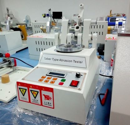 Druck-Scheiben-Prüfung ISO9001 Taber Abrasion Tester For High